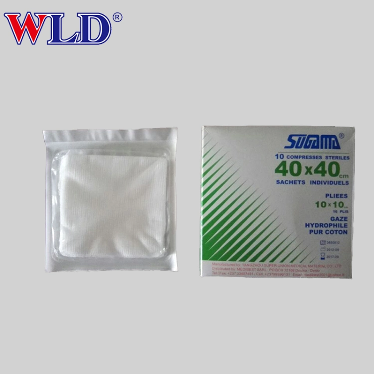 Cotton Sterile Gauze Sponges for Medical Use