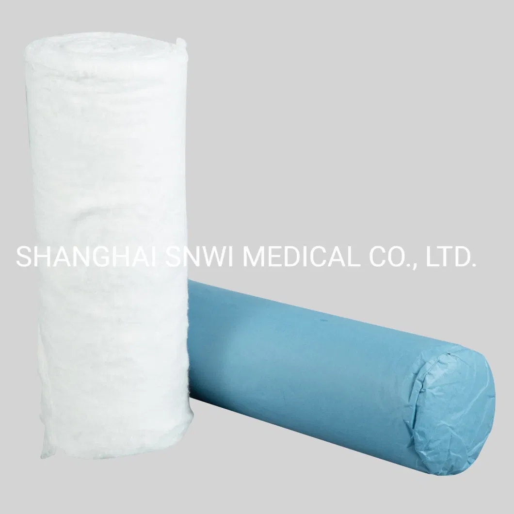 100% Cotton High Absorbent Medical Sterile Disposable Non-Woven Gauze Ball Used in Hospital